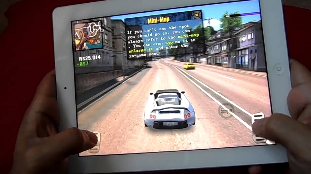 jeu vidéo sur iPad